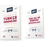 Limit Tyt Türkçe + Ayt Edebiyat Deneme Seti 2 Kitap