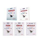 Limit Tyt Türkçe Matematik Fizik Kimya Ve Biyoloji Soru Bankası Seti 5 Kitap