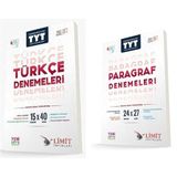 Limit Tyt Türkçe + Paragraf Deneme Seti 2 Kitap 2024