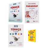 Limit TYT Türkçe Paragraf Soru Bankası ve El Kitabı 3lü Set + Planlama Defteri