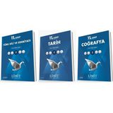 Limit Yayınları 11. Sınıf Edebiyat - Tarih - Coğrafya Konu Föyleri Seti 3 Kitap