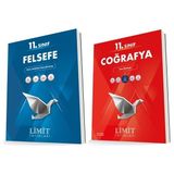 Limit Yayınları 11. Sınıf Felsefe - Coğrafya Soru Bankası Seti 2 Kitap