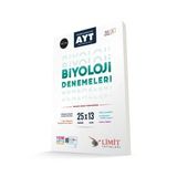 Limit Yayınları 2024 - 2025 Müfredat Ayt Biyoloji Denemeleri (Çok Renkli)
