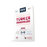 Limit Yayınları 2024 - 2025 Müfredat Yeni Nesil TYT TÜRKÇE DENEMLERİ