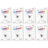 Limit Yayınları 8. Sınıf Türkçe - Fen - Inkılap - Ingilizce Konu Föyleri - Soru Seti 8 Kitap