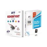 Limit Yayınları AYT Edebiyat El Kitabı ile AYT Türk Dili ve Edebiyatı Soru Bankası 2 Kitap Set