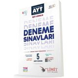 Limit Yayınları AYT Eşit Ağırlık 5 li Deneme Sınavı