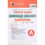 Limit Yayınları Lgs Türkiye Geneli Deneme Sınavı Sözel Bölüm A Kitapçığı