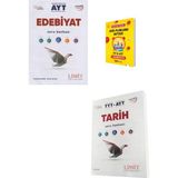 Limit Yayınları Limit Ayt Edebiyat ve Tarih Soru Bankası + Planlama Defteri