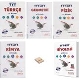 Limit Yayınları Limit Tyt Ayt Türkçe Geometri Fizik Kimya ve Biyoloji El Kitabı 5li Set + Telefon Standı
