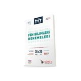 Limit Yayınları Limit TYT Kronometre Fen Bilimleri 20X20 Denemeleri Parlayan Proje Ayraç Hediye (Çok Renkli)