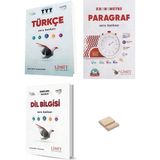 Limit Yayınları Limit Tyt Türkçe Paragraf ve Dil Bilgisi Soru Bankası 3lü Set + Telefon Standı