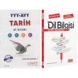 Limit Yayınları TYT AYT Tarih El Kitabı ve Ankara Kitap Merkezi Yayınları Dil Bilgisi Soru Bankası Seti 2 Kitap
