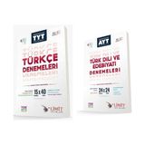 Limit Yayınları TYT Türkçe - AYT Edebiyat Deneme 2'li Set 2024