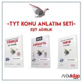 Limit Yayınları TYT Türkçe Coğrafya Tarih Konu Anlatımı 3 Kitap Set