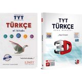 Limit Yayınları TYT Türkçe El Kitabı ve 3D Yayınları TYT Türkçe Soru Bankası