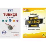 Limit Yayınları TYT Türkçe El Kitabı ve 49 Günde TYT Türkçe Kampı Soru Bankası