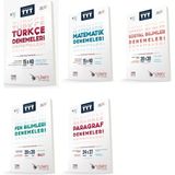 Limit Yayınları Tyt Türkçe + Matematik + Sosyal + Fen + Paragraf Deneme Seti 5 Kitap 2024