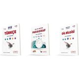 Limit Yayınları Tyt Türkçe + Paragraf + Dil Bilgisi Soru Bankası Seti 3 Kitap 2024