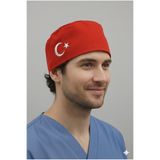 limitless medikal Ay yıldızlı aşçı bonesi chef bonesi şef bonesi ay yıldızlı erkek cerrahi bone