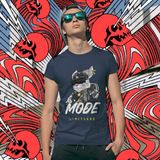 Limitless Mode Erkek Tişört – Rahat ve Şık Tasarım - Lacivert - 2XL