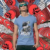 Limitless Mode Erkek Tişört – Rahat ve Şık Tasarım - Mavi