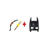 Limitless Trade Eğitici Öğretici Çocuk Oyuncaklar Ok Yay Vantuz Fırlatan Oyuncak Seti Ve Batman Maskesi