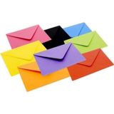 Limmy 10 Renk Mektup Zarfı Renkli 13X18 cm -10 Adet