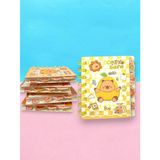 Limmy Capy Bara Not Defteri - Mini Telli A7 Not Defteri - Sarı tgc044