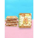 Limmy Capy Bara Not Defteri - Mini Telli A7 Not Defteri - Yeşil tgc045
