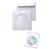 Limmy CD Zarfı Pencereli CD / DVD Zarf Beyaz Zarf - 10 Adet
