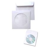 Limmy CD Zarfı Pencereli CD / DVD Zarf Beyaz Zarf - 20 Adet