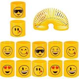 Limmy Emoji Stres Yayı Oyuncak Stres Yayı - 6 cm çapında - 3 Adet