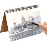 Limmy Eskiz Defteri A5 Boyutunda 160 gr Yandan Telli Karakalem Sketch Book 25 Yaprak - 1 Adet