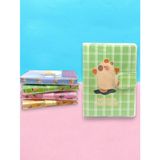 Limmy Happy & Fun Capybara A7 Not Defteri , Çıt Çıtlı Cep Defteri - Yeşil tgc058