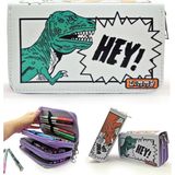 Limmy Kalem Kutusu Dinozor Karikatür Dinosaur