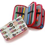 Limmy Kalem Kutusu Model Kızlar Moda Fashion Kawai Organizer Kalemkutu Üç Bölmeli Kalemlik