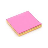 Limmy Kare Posit Yapışkanlı Not Kağıdı Pos It (76x76mm)- 5 Renkli Çok Renkli