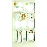 Limmy Karışık Desenli Posit Yapışkanlı Not Kağıdı Pos It (17X9 Cm) - Yeşil