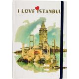 Limmy Lastikli Defter A5 Not Defteri Tarihsiz Ajanda - Istanbul