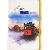 Limmy Lastikli Defter A5 Not Defteri Tarihsiz Ajanda - Nostaljik Tramvay