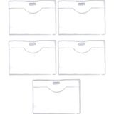 Limmy Pvc Yaka Kartlığı Yaka Kartı Kılıfı Kart Koruyucu 9,5x7 cm - 5 Adet