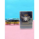 Limmy Queen Bee A7 Not Defteri , Çıt Çıtlı Cep Defteri - Siyah tgc063