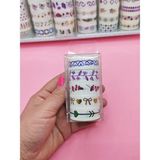 Limmy Renkli Yaldızlı Vintage Washi Tape Bant Yapışkanlı Maskeleme Kağıdı 5 Lı - Fiyonk
