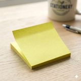 Limmy Sarı Kare Şekilli Posit Yapışkanlı Not Kağıdı Pos It (76X76 Mm) - 1 Adet
