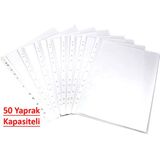 Limmy Şeffaf Poşet Dosya 50 Yaprak Kapasiteli , 100'LÜ