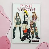 Limmy Sert Kapaklı A5 Not Defteri , Tarihsiz Ajanda - Venom Blackpink