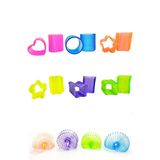 Limmy Silindir Şekilli Neon Mavi Stres Yayı Oyuncak Stres Yayı - 3 cm çapında - 1 Adet