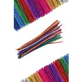Limmy Şönil Renkli Metalik 30 Cm Renkli Metalik Tüylü Tel 20 Li- 1 Paket