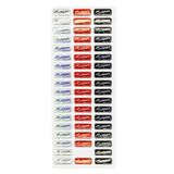 Limmy Sticker Kabartmalı Stiker Defter, Planlayıcı Etiket Atatürk mini imza(cb468) 16x7 cm